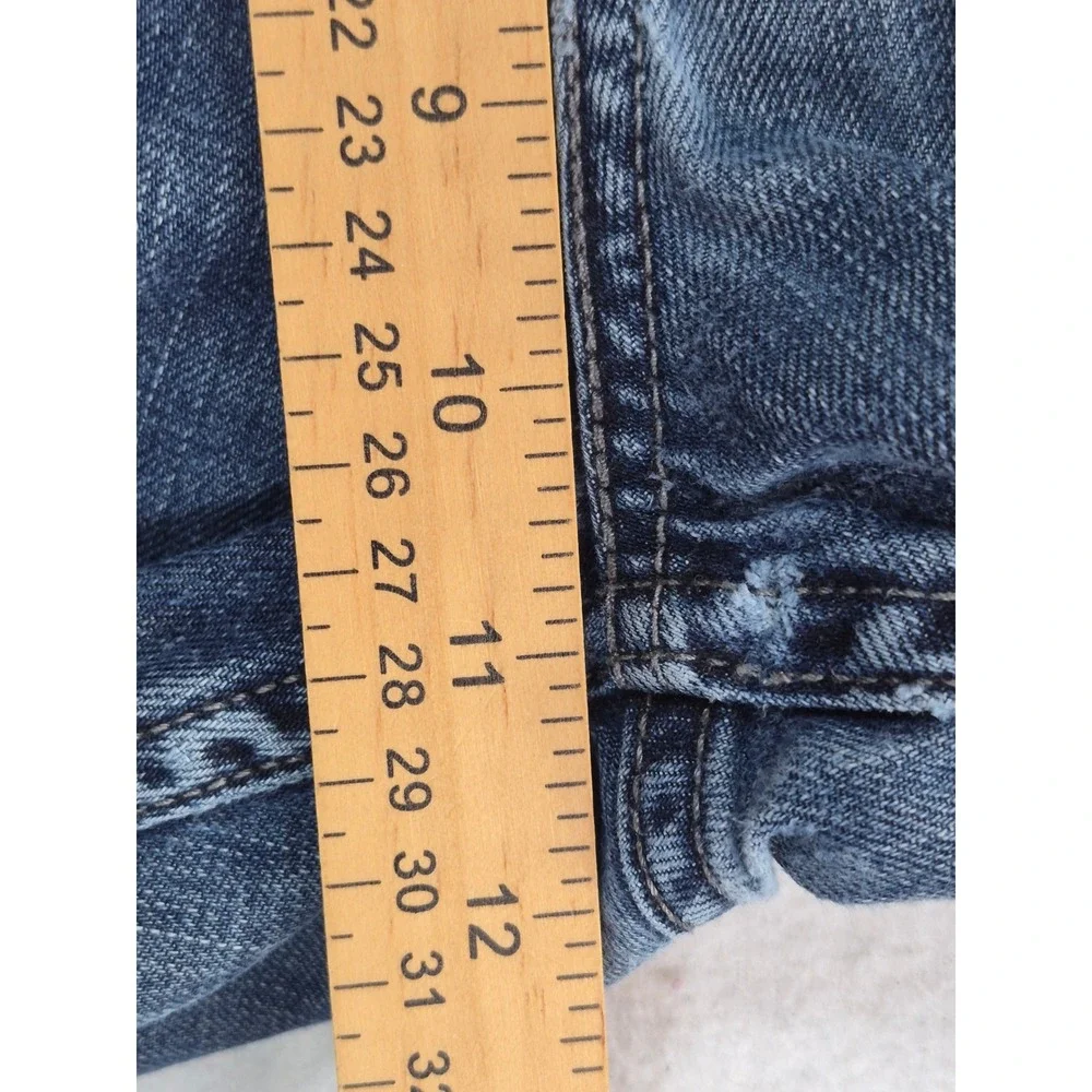 Levi's 569 Loose Straight Jeans Men's 34x32 Blue Relaxed Fit Denim